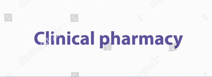 Clinical pharmacy
